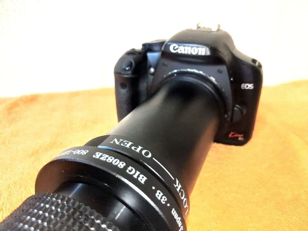 Canon EOS デジタルX2一眼レフカメラ 望遠レンズセット動作確認済み