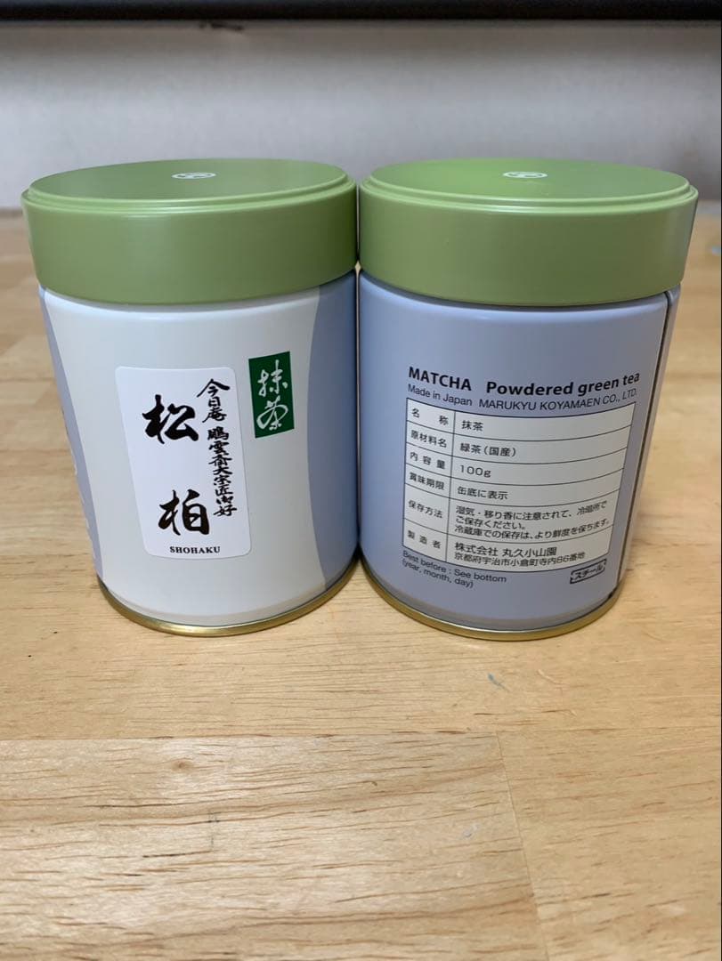 丸久小山園　松柏 抹茶 100g缶　1個