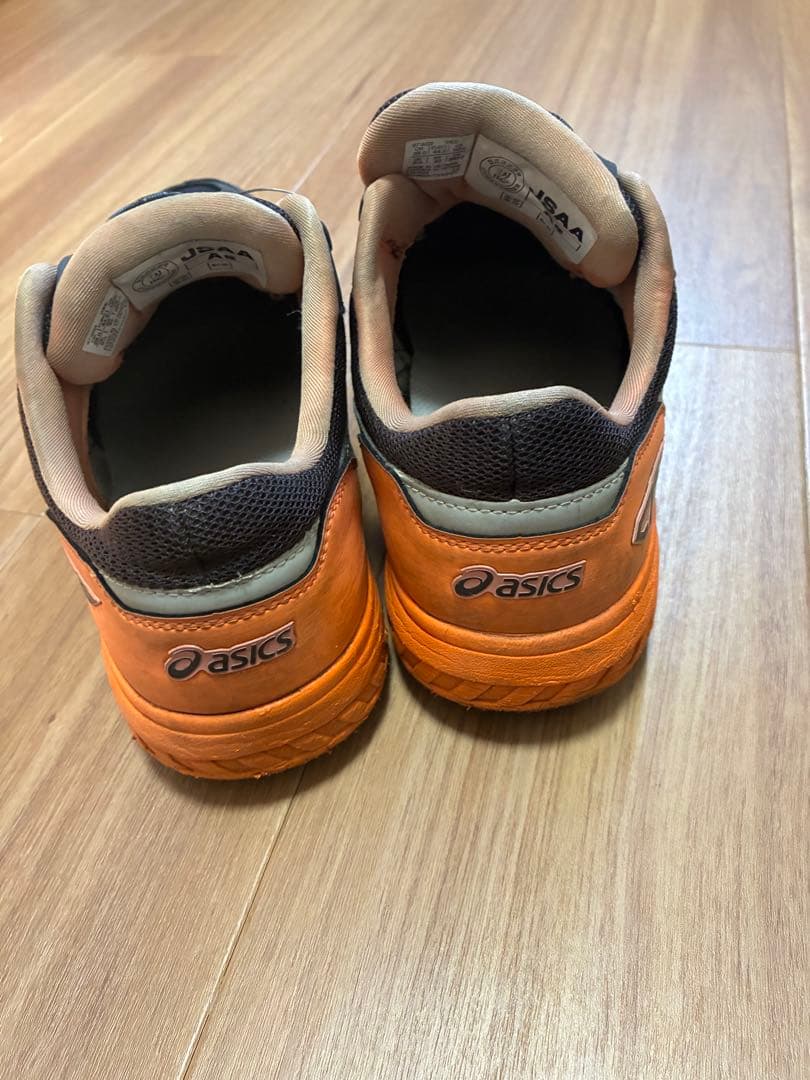 asics BOAシステム 安全靴 オレンジ/ブラック
