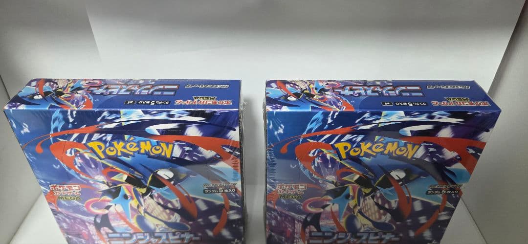 ポケモンカードゲーム　ニンジャスピナー　シュリンク付き2boxセット