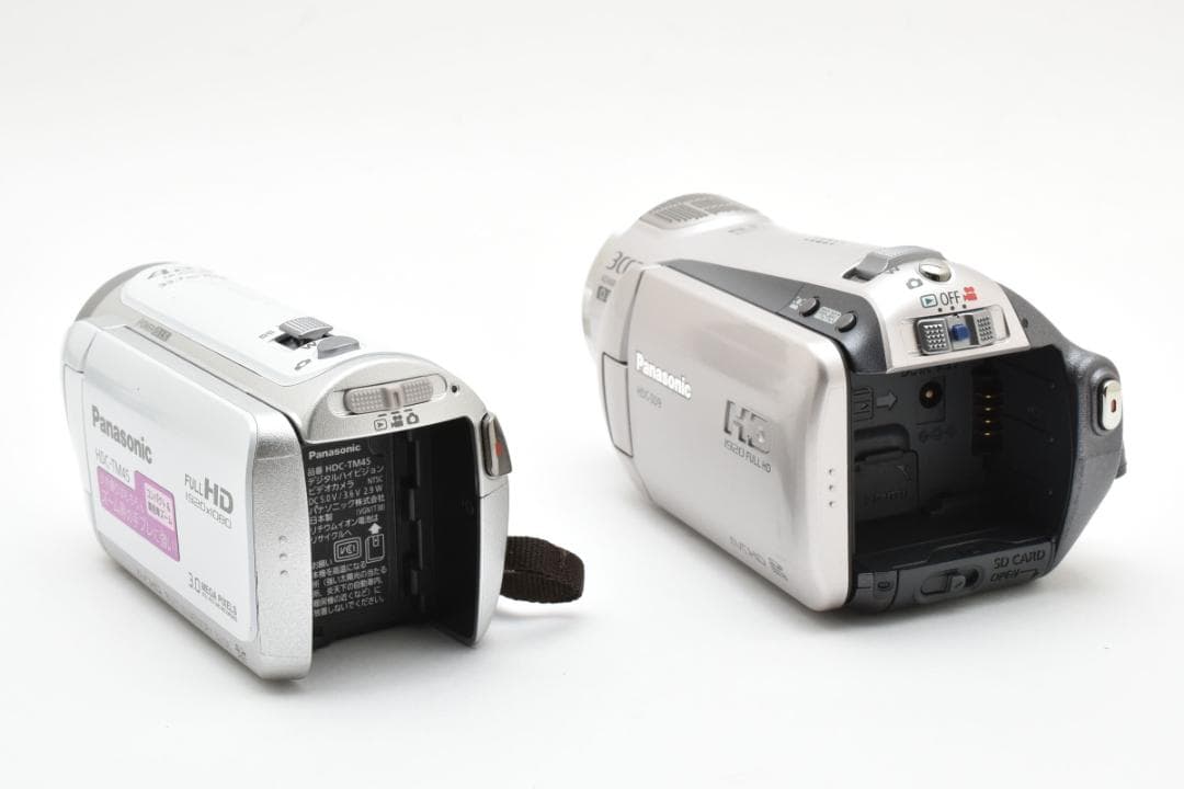 パナソニック ビデオカメラ 2台セット ① HDC-TM45 ② HDC-SD9