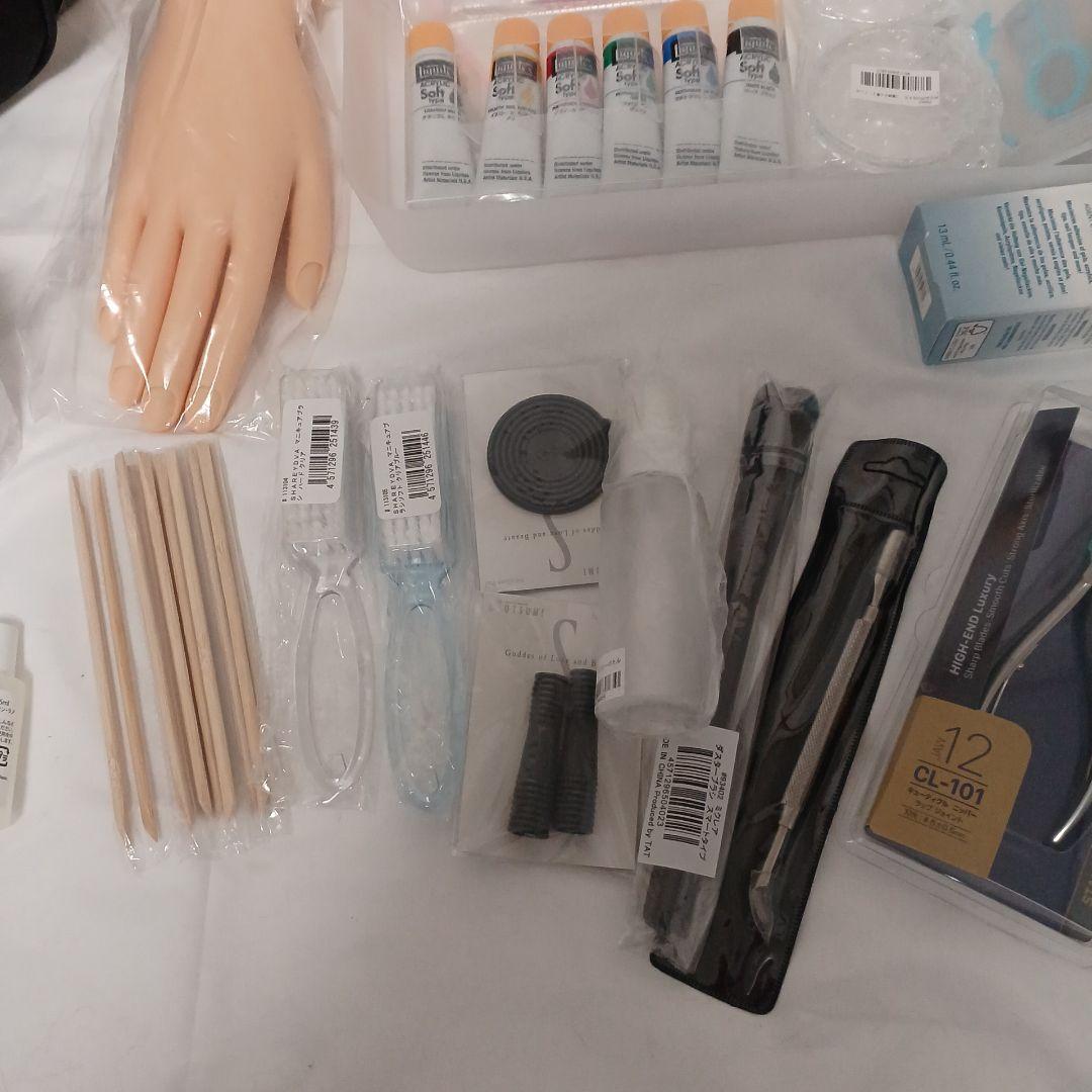 美品！ネイル検定3級セット ネイルポリッシュ付き