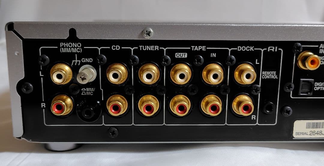 オンキョ― ONKYO プリメインアンプ A-5VL リモコン付