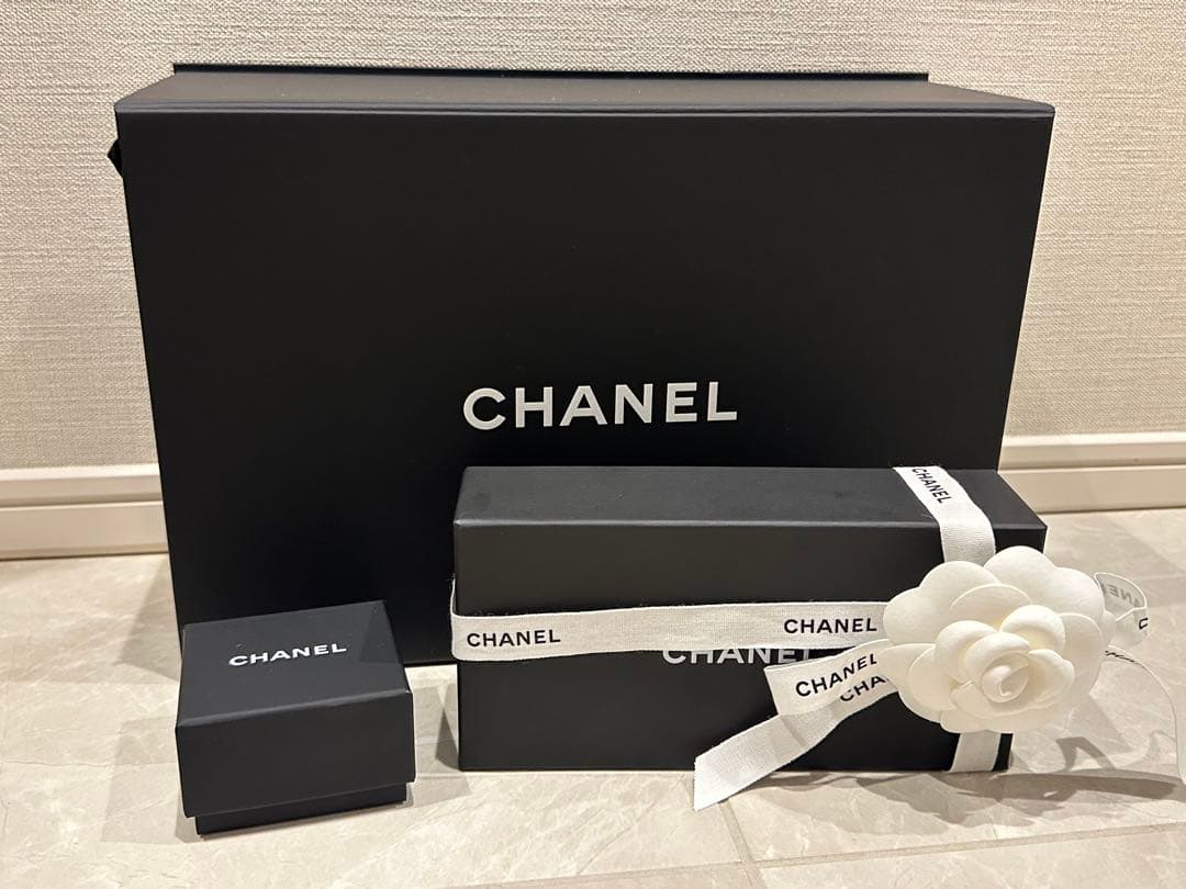 CHANEL ショップ袋セット 黒白