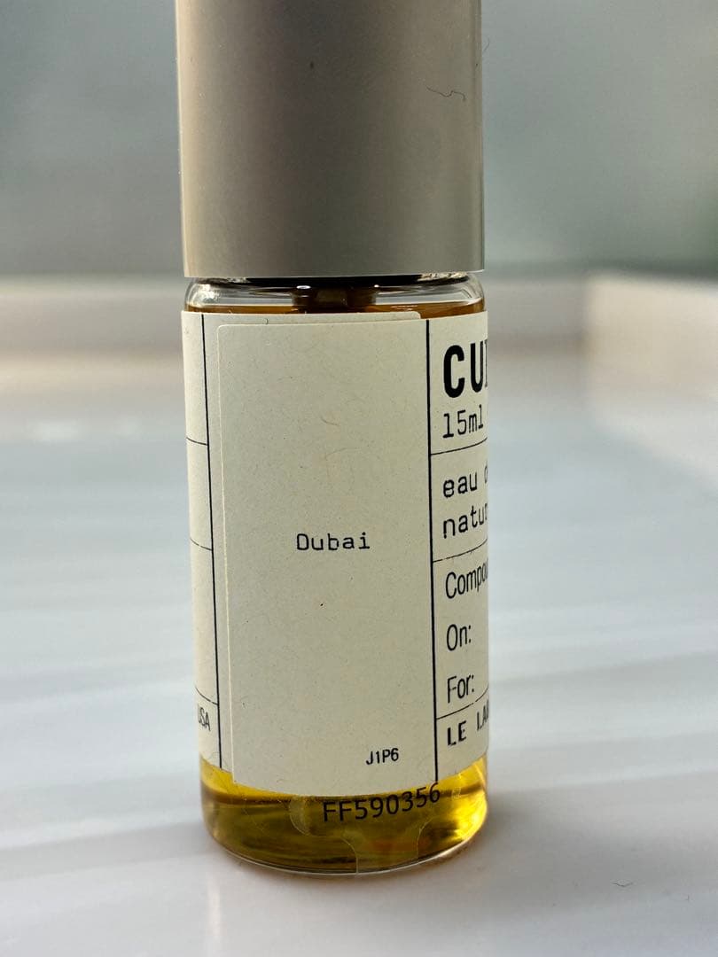 【LE LABO】CUIR 28 シティエクスクルーシブ ドバイ限定 15ml