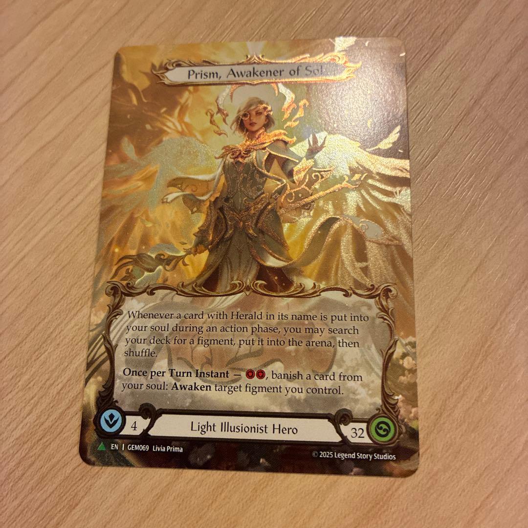 その他 FAB Prism Awakener of Sol marvel CF