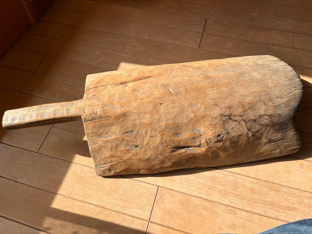 李朝時代 木製スコップ 19世紀頃 古道具 古民具 工芸品 李朝家具