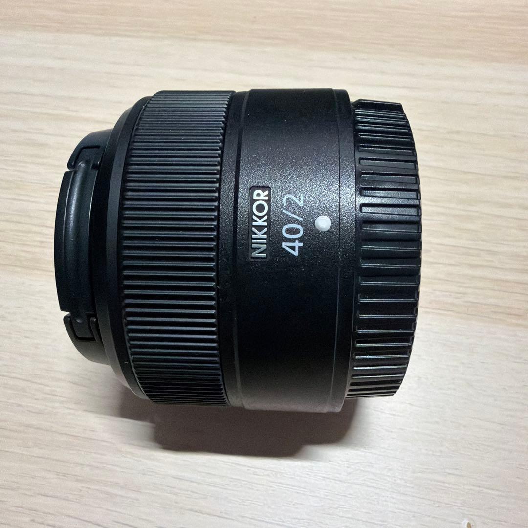 【美品】ニコン 単焦点レンズ NIKKOR Z 40mm f/2プロテクター付き