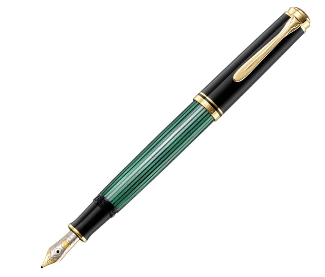 【新品】Pelikan ペリカン万年筆　スーベレーン　グリーン　M400　EF