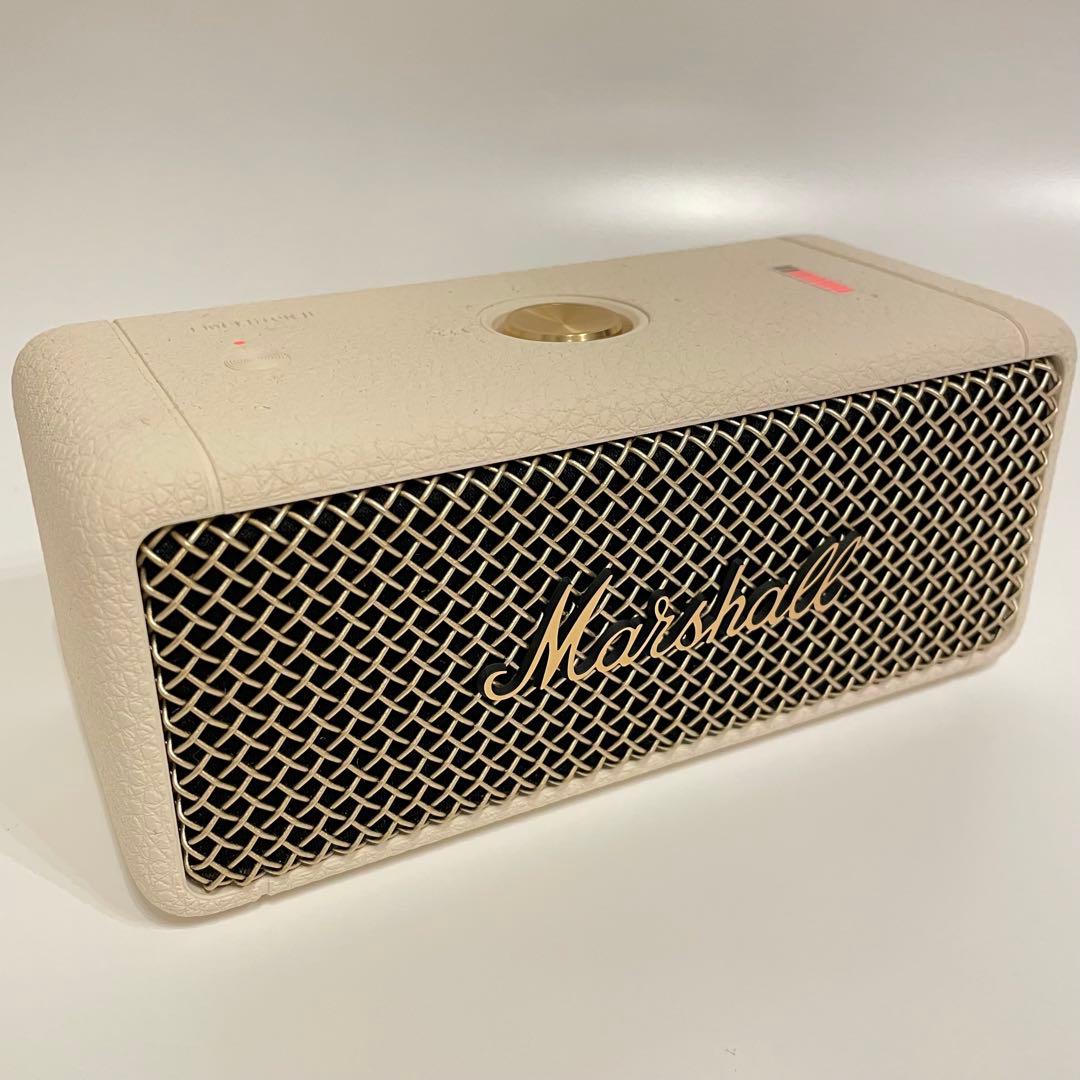 【極美品】Marshall Emberton IIクリーム　ワイヤレススピーカー