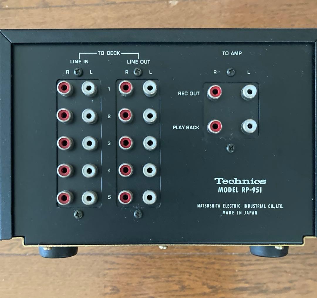 ★Technics(テクニクス)★ テープデッキセレクタ　動作不良品