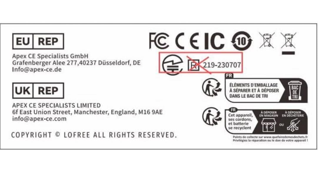 【新品未開封】LOFREE Hypaceゲーミングマウス ゴースト（透明）