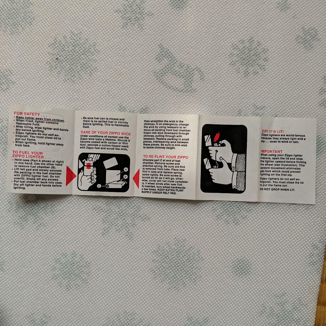 vintage zippo ライター　ケース付