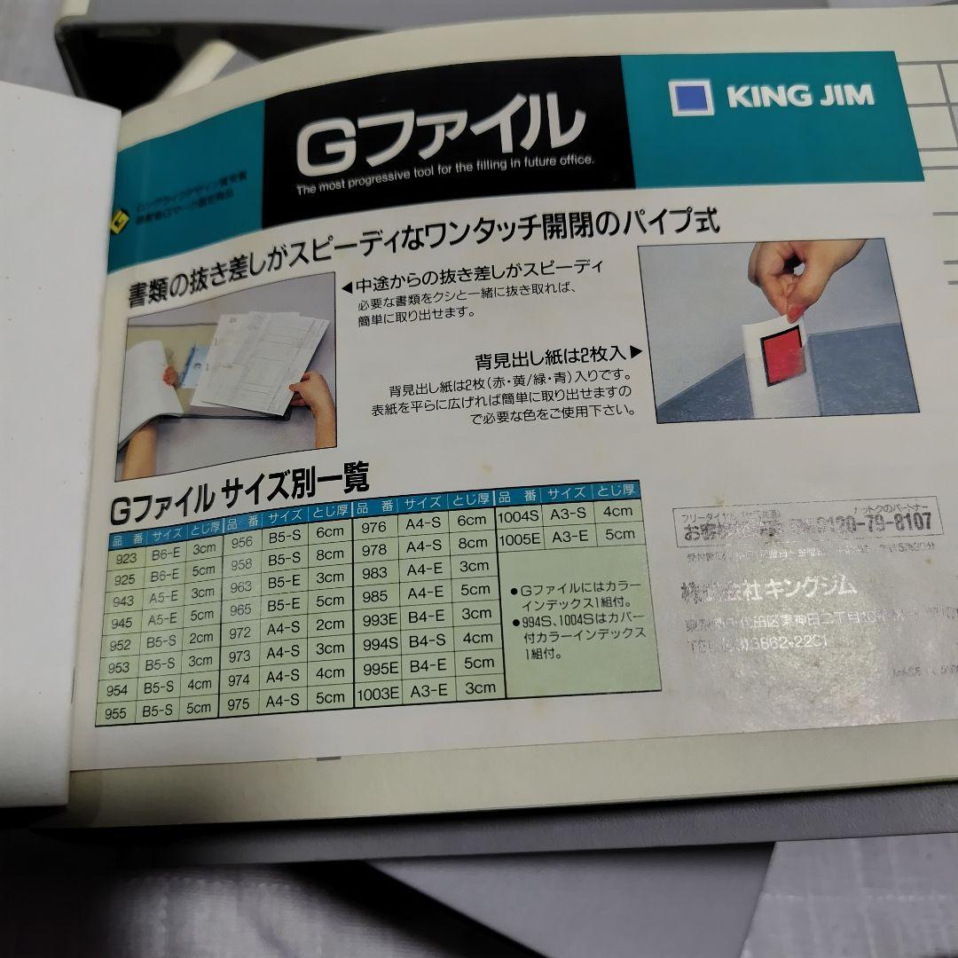 キングジム　Ｇファイル　Ａ５−Ｅ