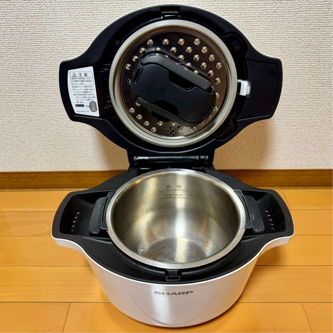 SHARP HEALSIO ヘルシオホットクックKN-HW16D-W 1.6L