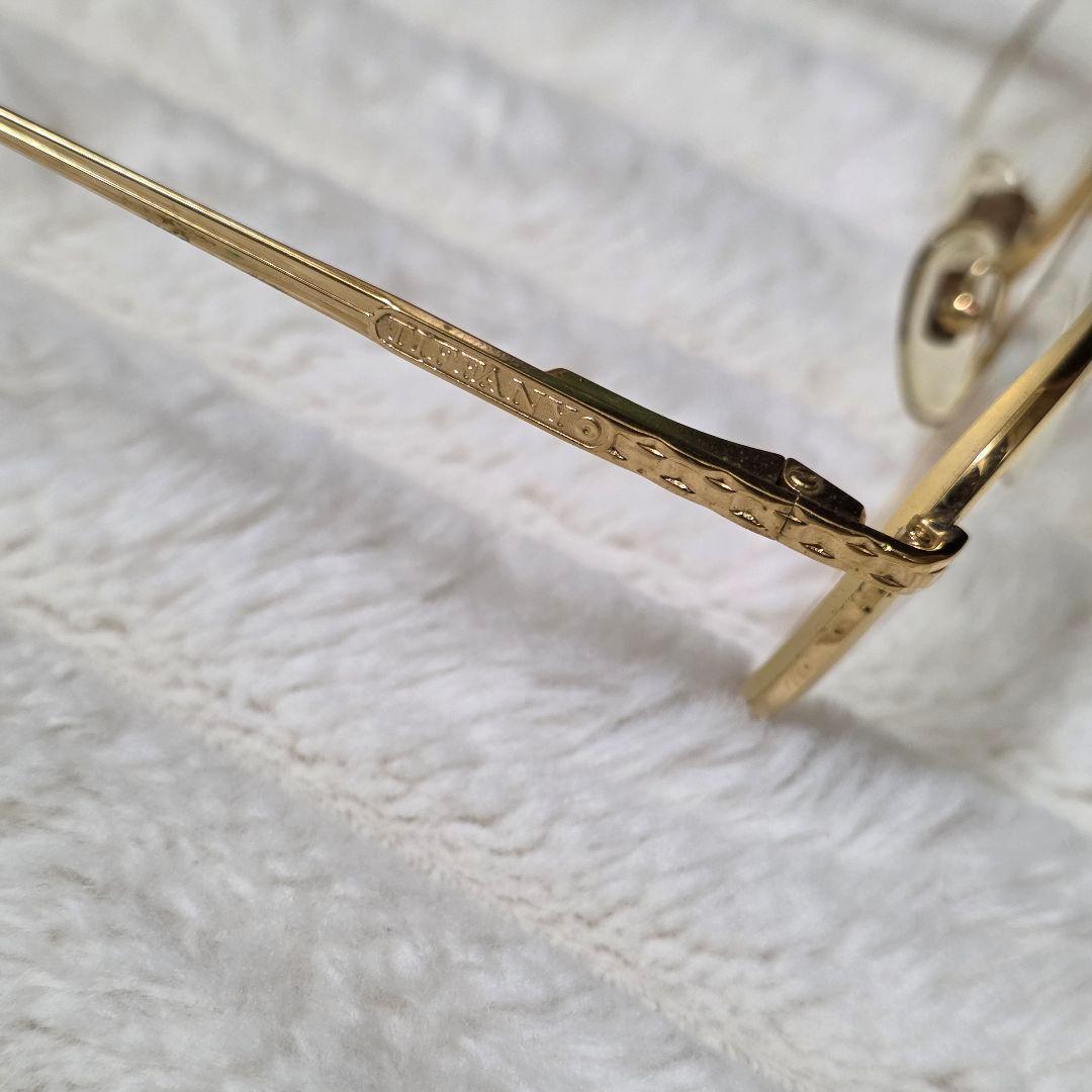 Tiffany LUNETT 23k gold sunglasses 希少