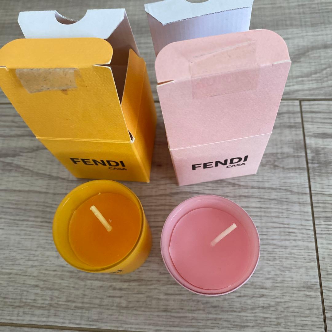 FENDI フェンディ　アロマキャンドル 2点セット