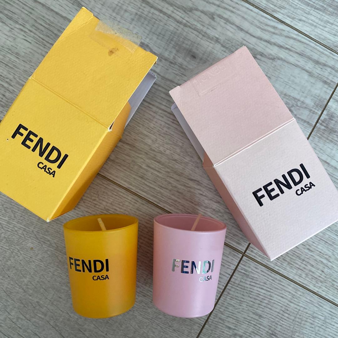 FENDI フェンディ　アロマキャンドル 2点セット