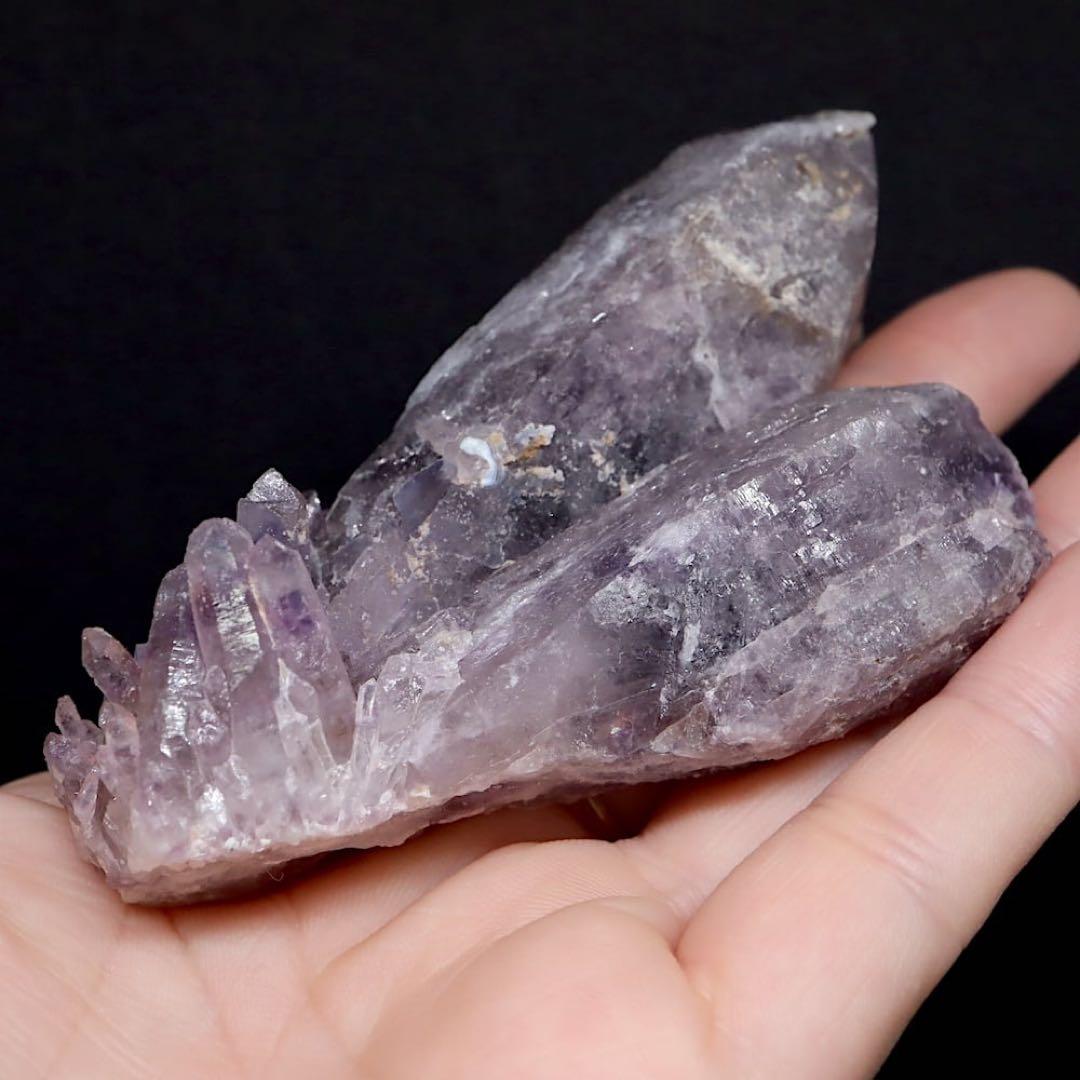 アメジスト 紫水晶 結晶 118.3g AMT203 鉱物　原石　天然石