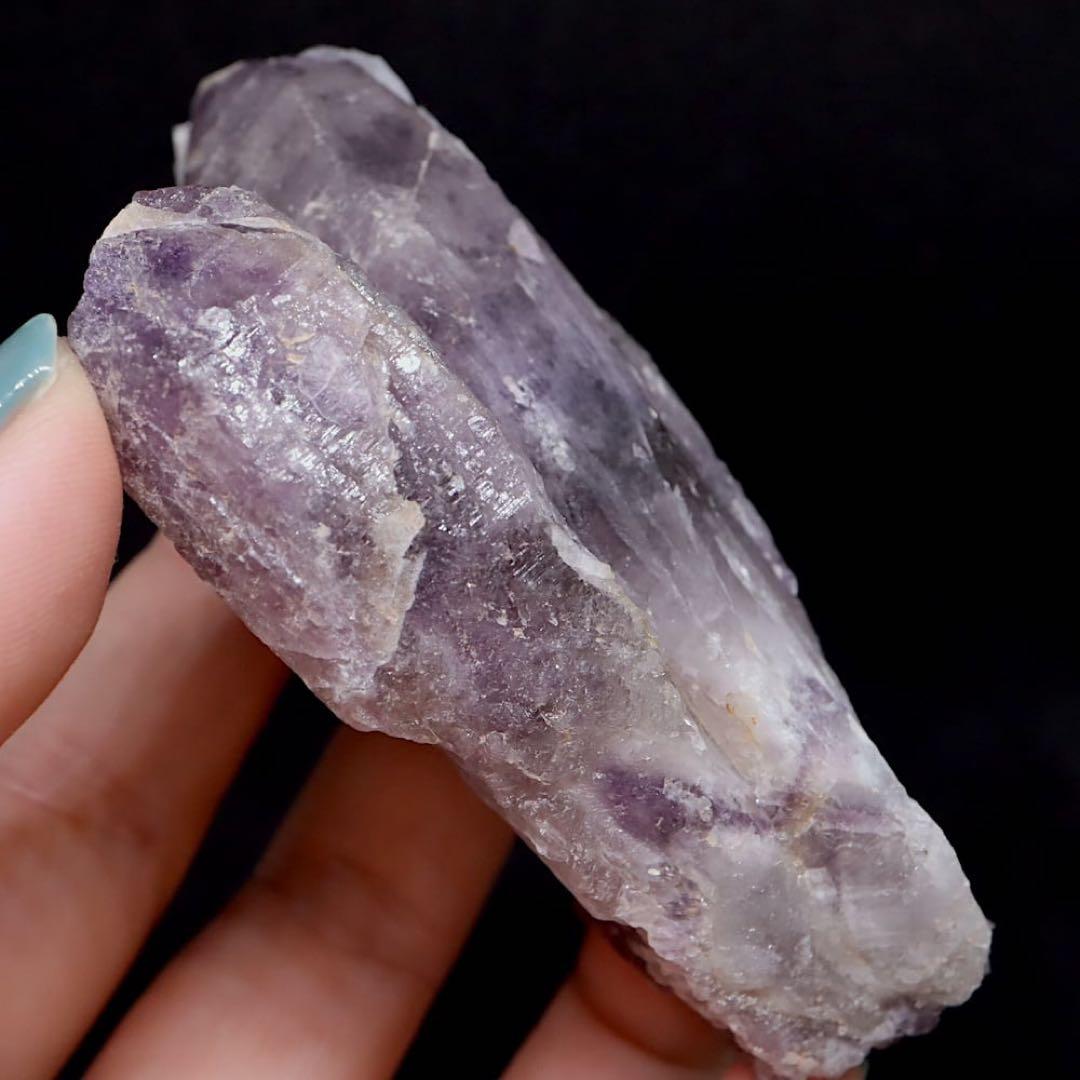アメジスト 紫水晶 結晶 118.3g AMT203 鉱物　原石　天然石