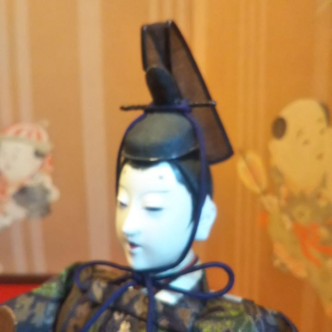 京人形 田中彌 お内裏様 ７号 希少