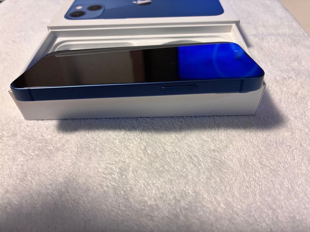 Apple iPhone 13 mini ブルー 本体 充電ケーブル付