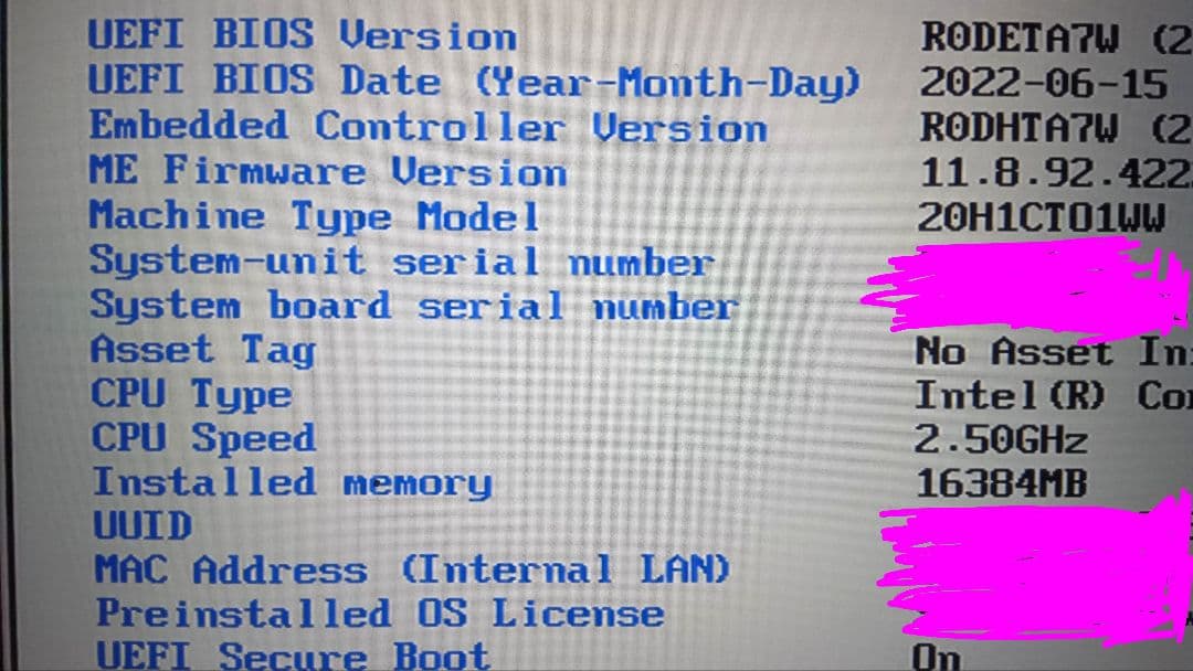 【本文必読】ノートPC用DDR4メモリ8GB×2（16GB）【ジャンク】