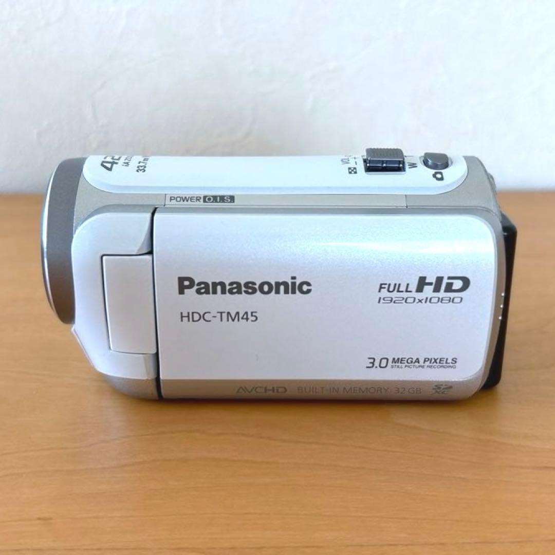 パナソニックHDC-TM45デジタルハイビジョンビデオカメラ 32GB フルHD