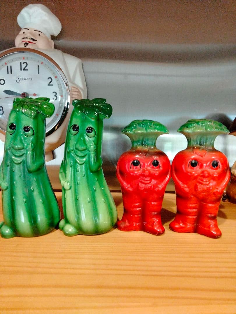 50s ビンテージ ズッキーニ S＆P 大サイズ