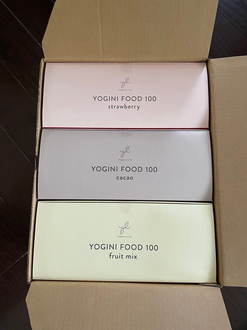 （新品）YOGINI FOOD 100 3種類セット