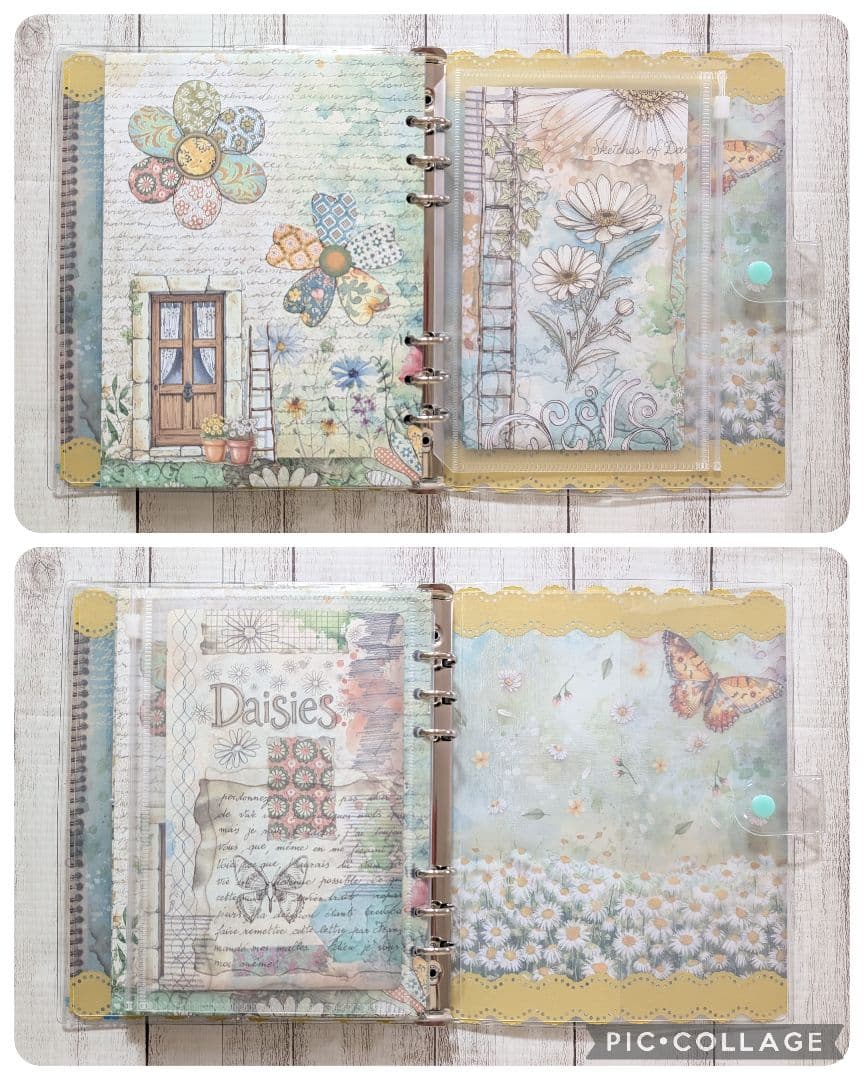 おすそ分けファイル♡ 春の新作スタンペリア・DAISY art♡A5サイズ♡