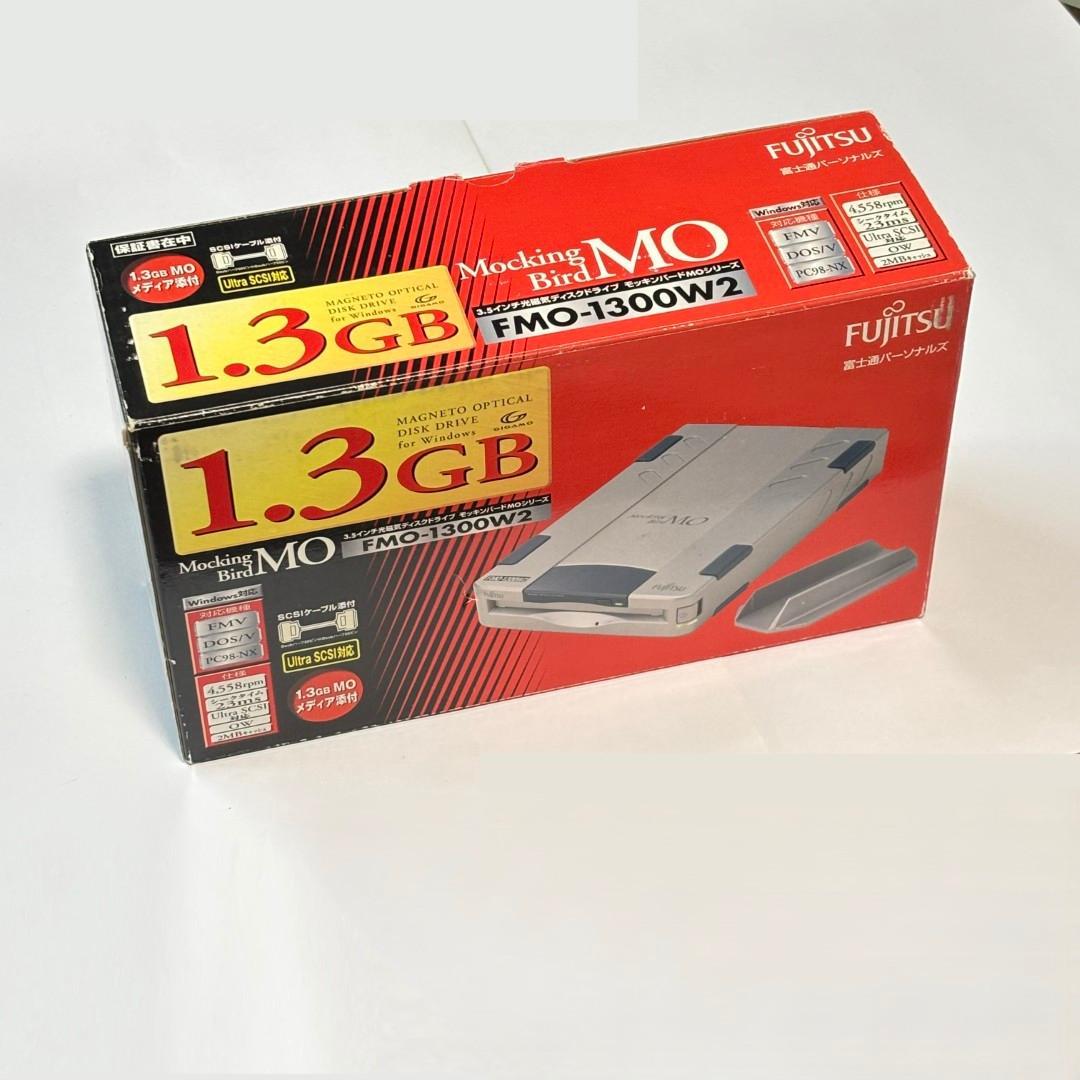 【超レア】富士通 FMO-1300W2 光磁気ドライブ（SCSI接続）
