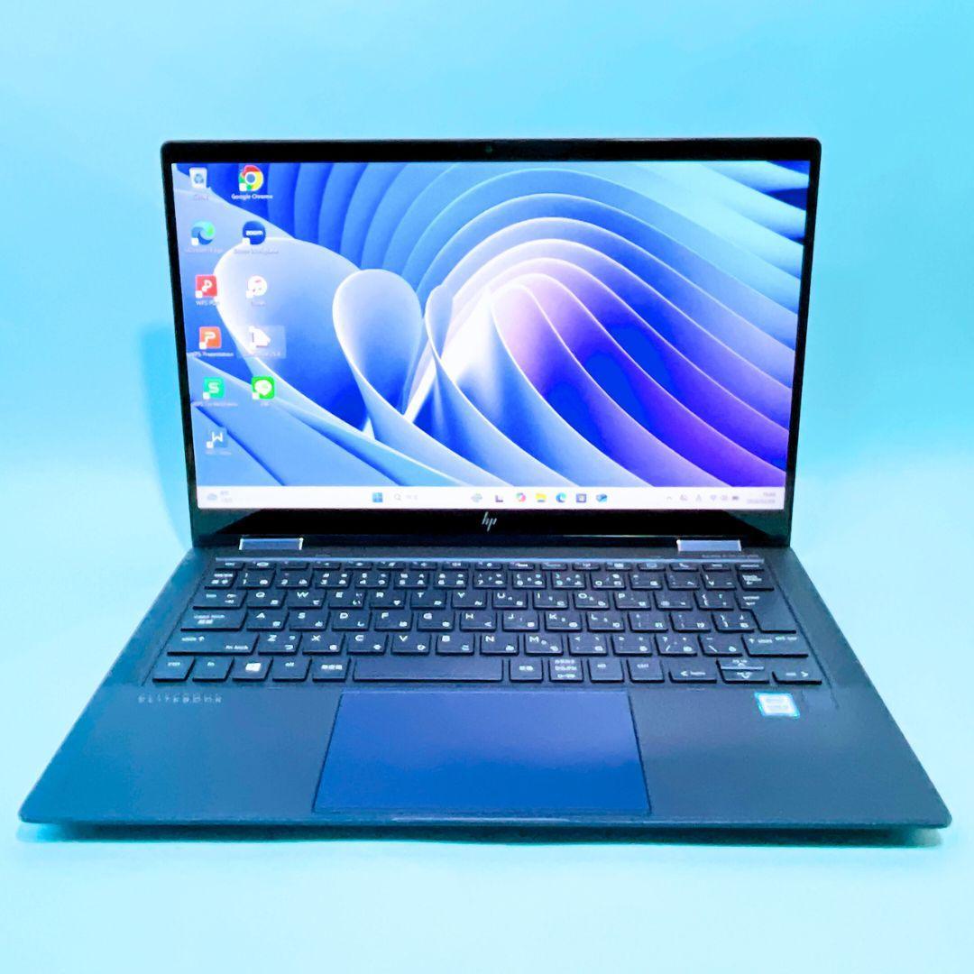 HP EliteDragonfly i5-8265U 8G SSD256 タッチ