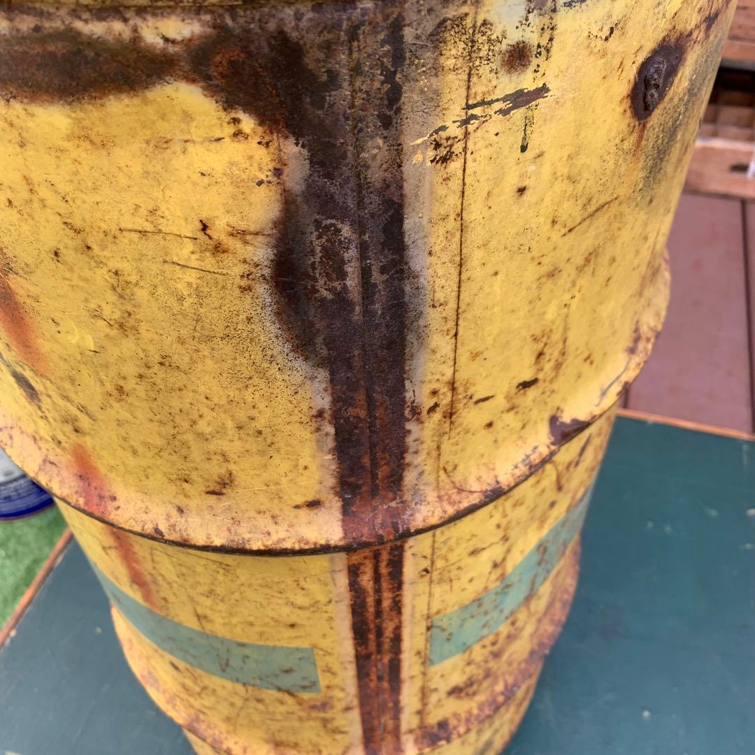 送料込み！USA VTGドラム缶 DEEP ROCK/15U.S.GALLONS