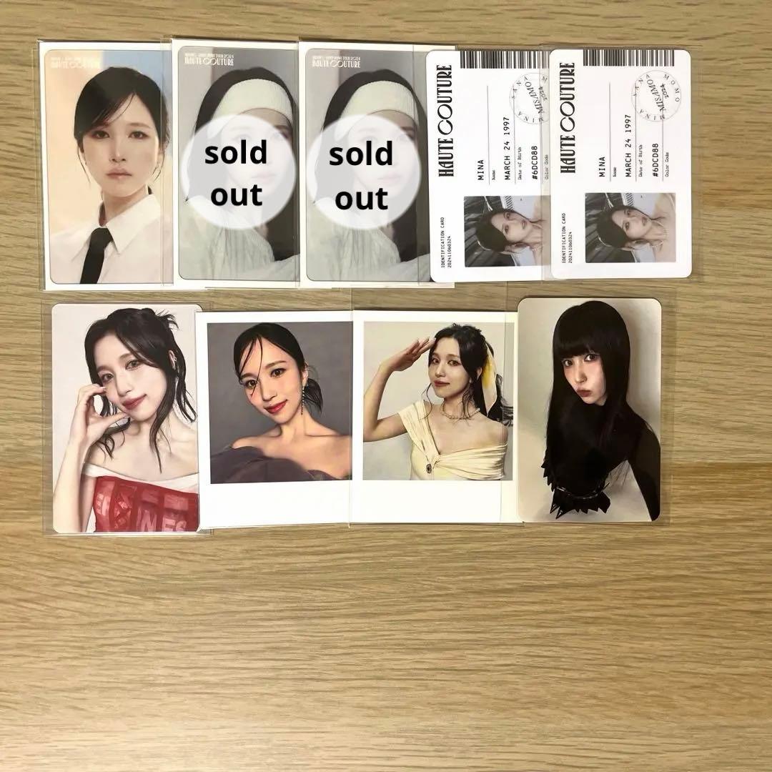 TWICE MISAMO ミナ トレカ withyouth dive