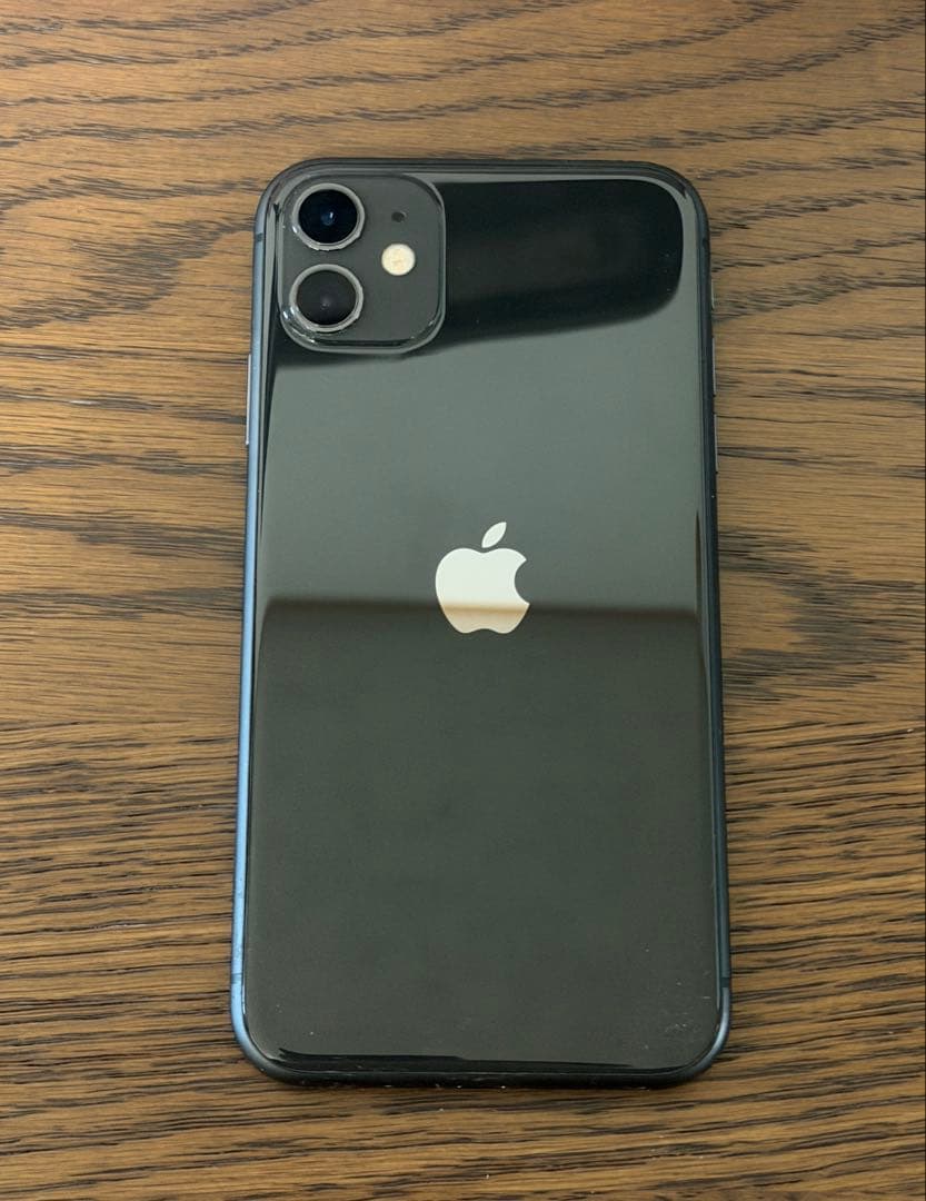 iPhone11 256GB ブラック　液晶漏れ　ジャンク品