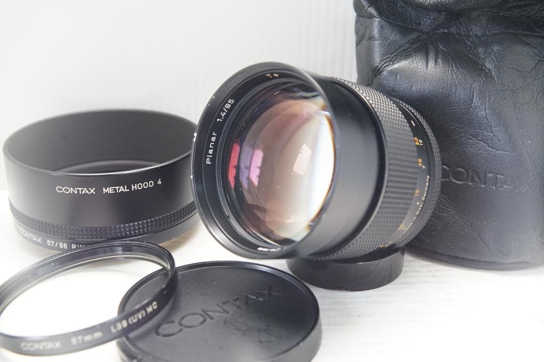 Carl　Zeiss　Planar 1.4/85mm　T*　一式揃い