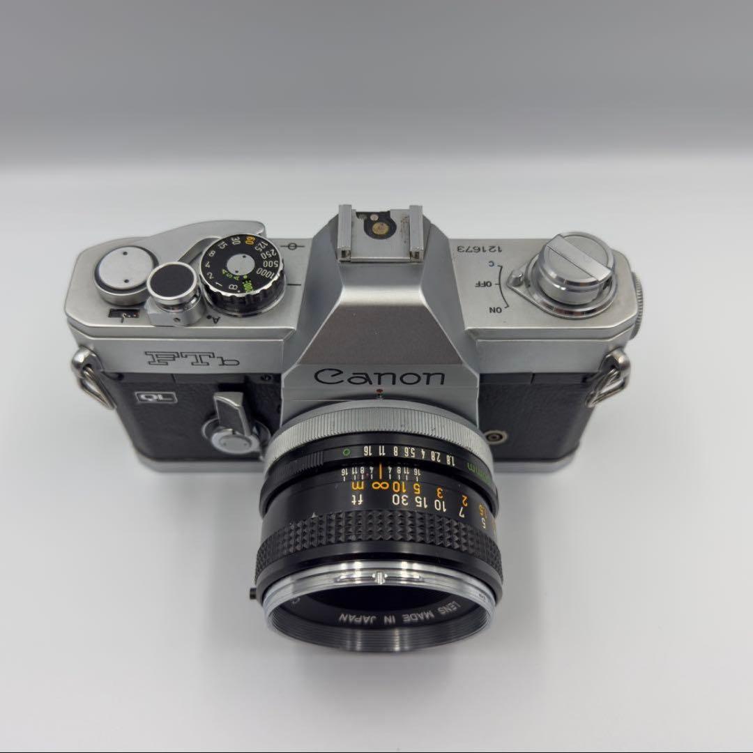 美品 キャノン Canon FTb QL FD 50mm f1.8 動作確認済