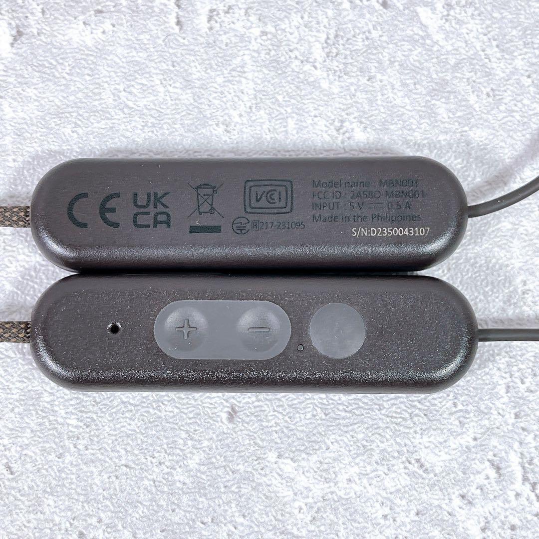 美品 nwm MBN001 オープンイヤー ワイヤレスイヤホン ダーク