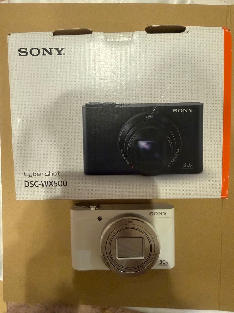 Sony DSC-WX500 ホワイト デジカメ cyber Shot
