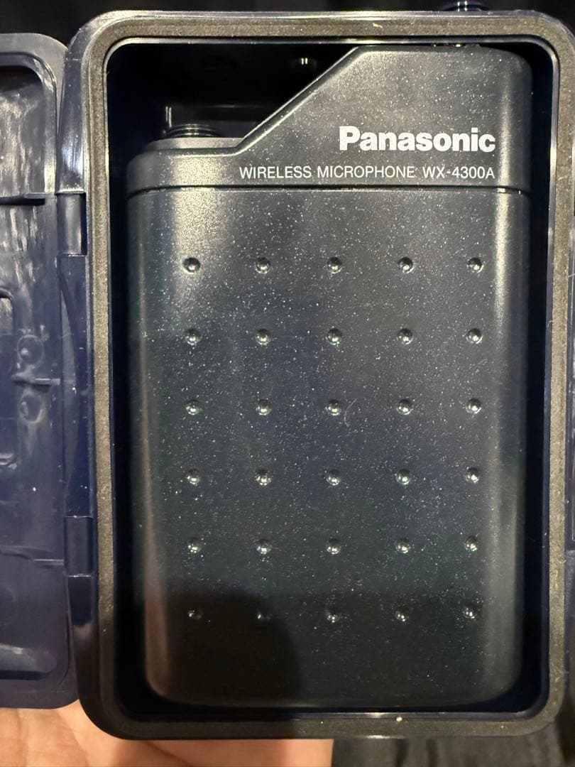 800MHz帯インストラクター用ワイヤレスマイクロホン 専用ケース付き