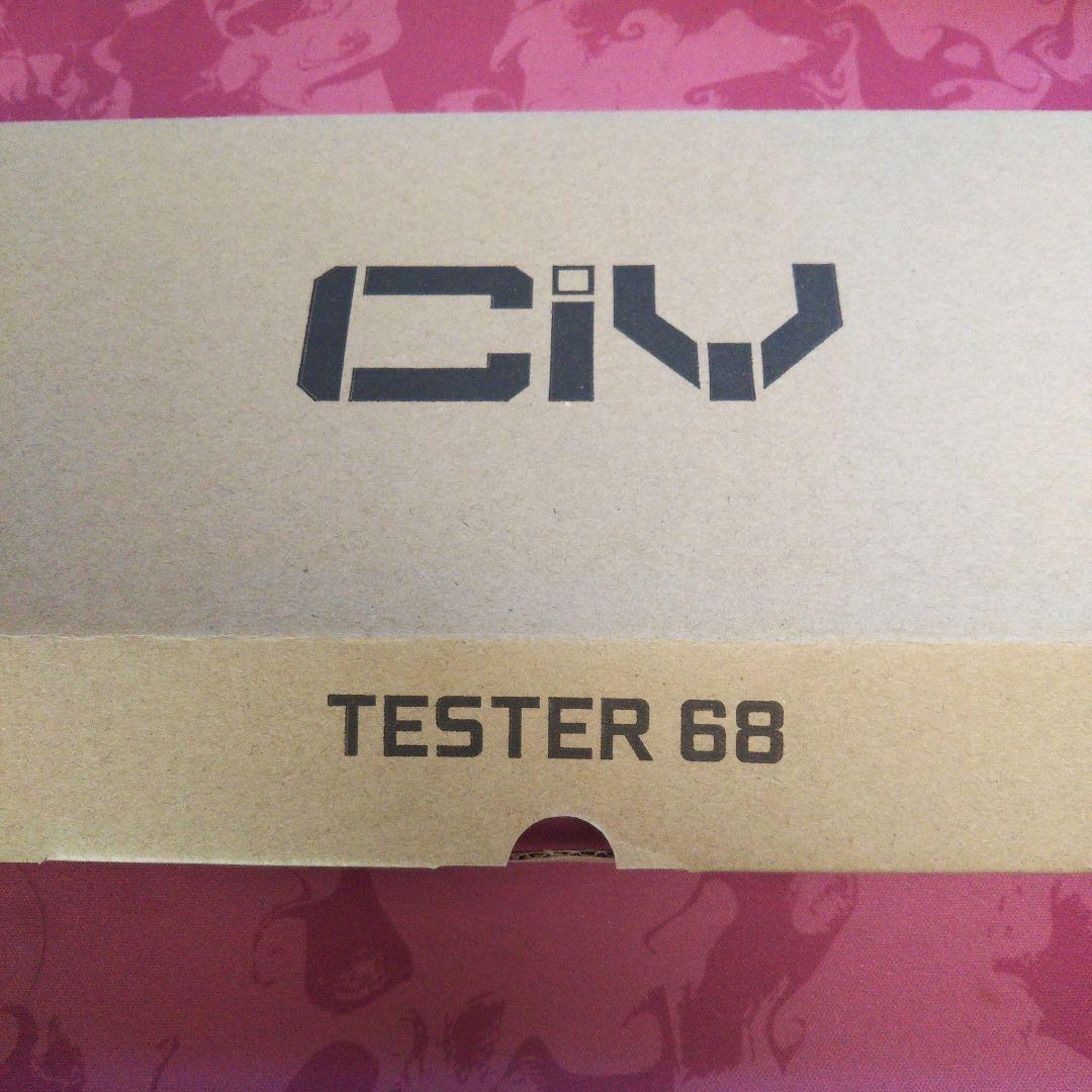CiV TESTER 68 ホットスワップ自作キーボード