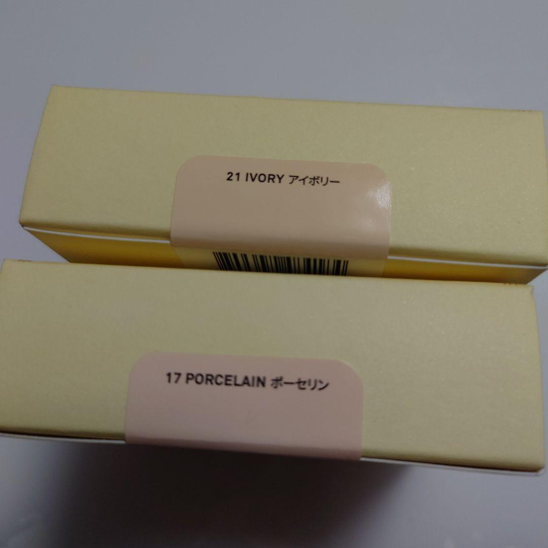 2個 セカンドスキングロウクッション 21IVORY, 17PORCELAIN