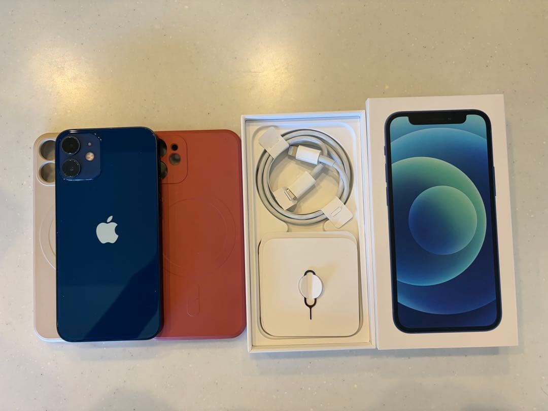 Apple iPhone 12mini 青色 本体
