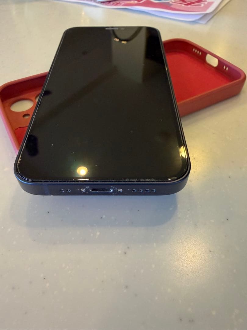 Apple iPhone 12mini 青色 本体