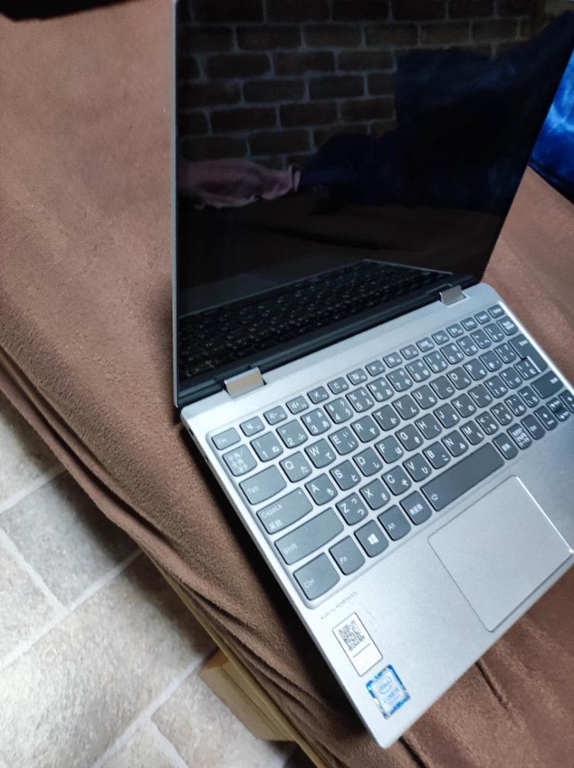 【中古】LENOVO YOGA ノートPC (Windows10)シルバー