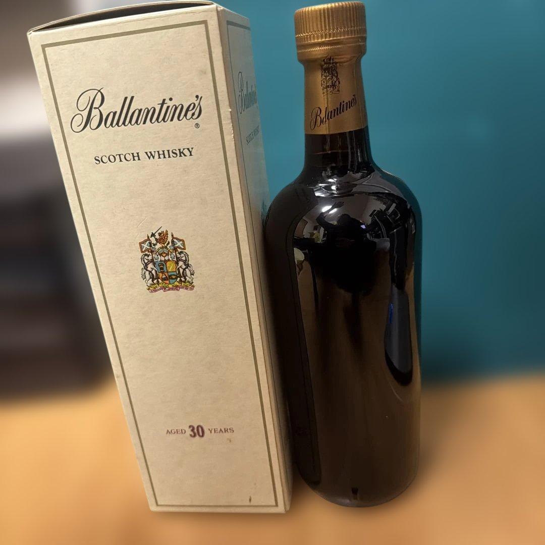 【未開栓美品】古酒　Ballantine's バランタイン30年 750ml箱付