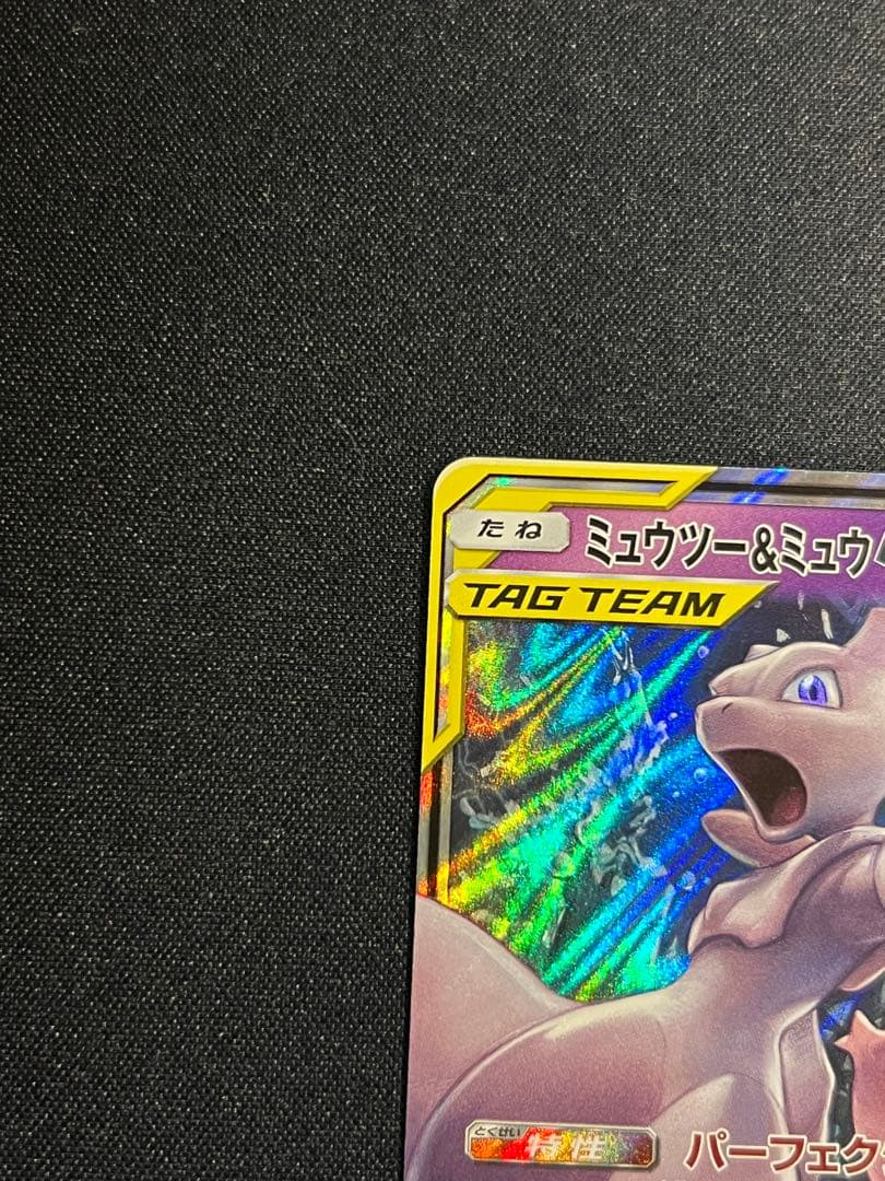 ミュウツー＆ミュウGX ピカチャウ&ゼクロムTAGチームカード RR 3種類