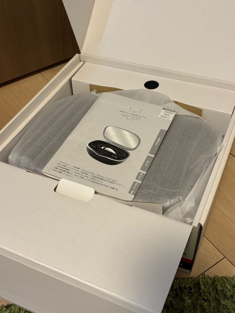 脱毛器 ケノン エムテックKE-NON 日本製 髭 VIO 黒 ブラック 8.6