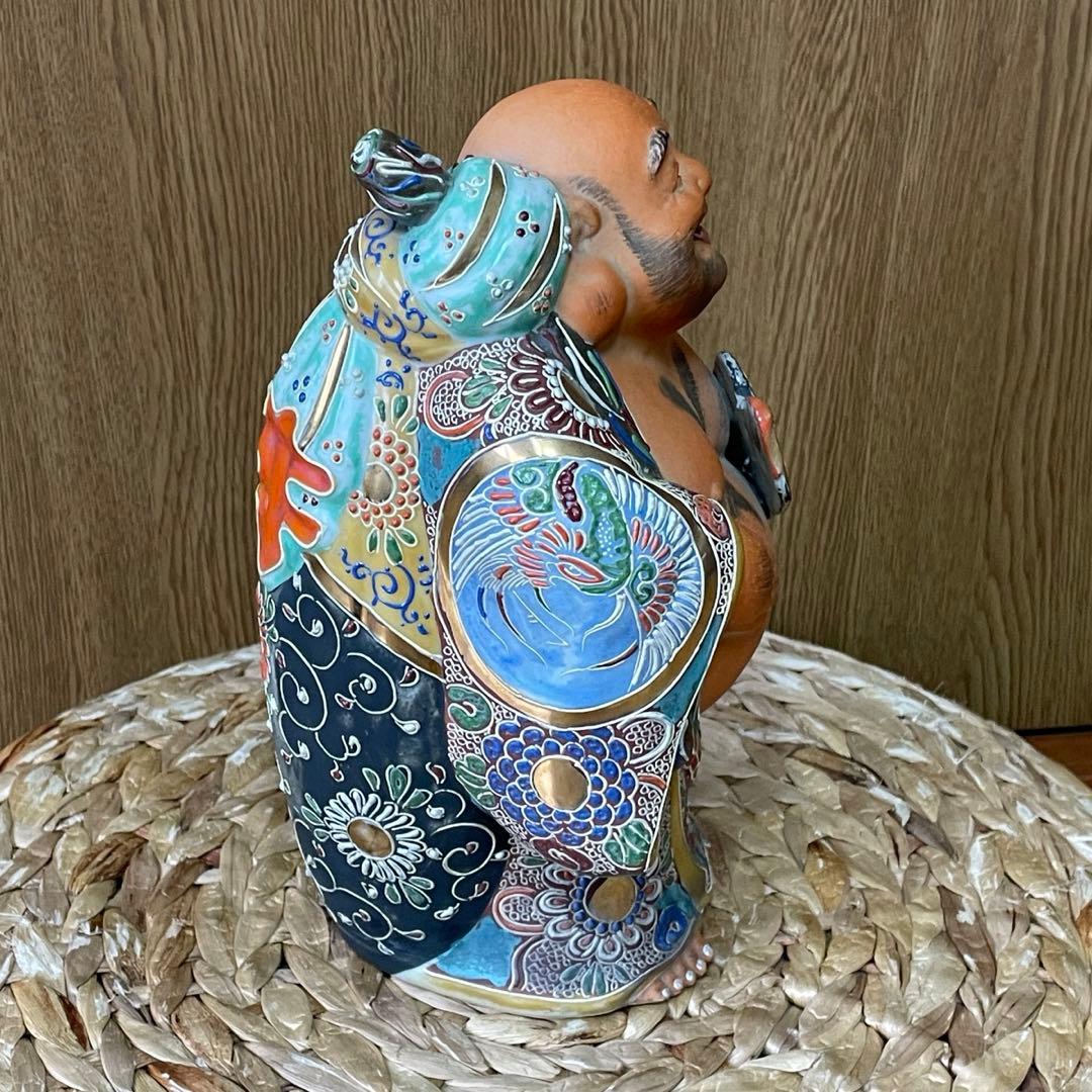 七福神　布袋様　縁起物　風水　九谷焼